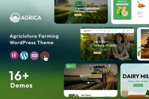 Agrica – Agriculture WordPress Theme
