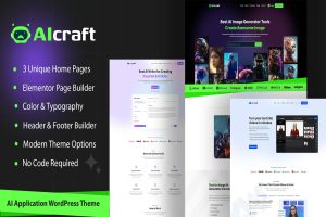 AIcraft – AI Application & Generator WordPress