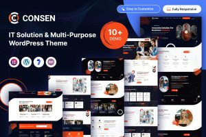 Consen – IT Solution & Business WordPress Theme