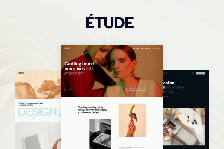 Etude WordPress Theme