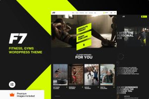 F – Fitness Gym Sport Studio WordPress Theme .0