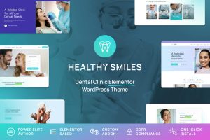 Healthy Smiles – Dental WordPress Theme