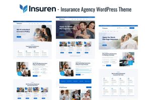 Insuren – Insurance Agency WordPress Theme