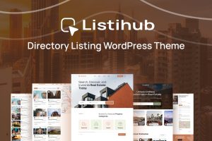 Listihub – Directory Listing WordPress Theme