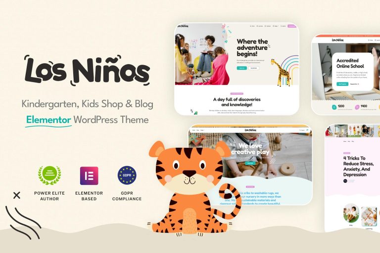 Los Ninos – Children Education WordPress Theme