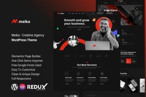 Meika – Creative Agency WordPress Theme
