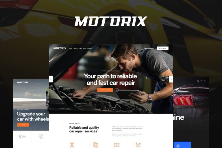 Motorix WordPress Theme