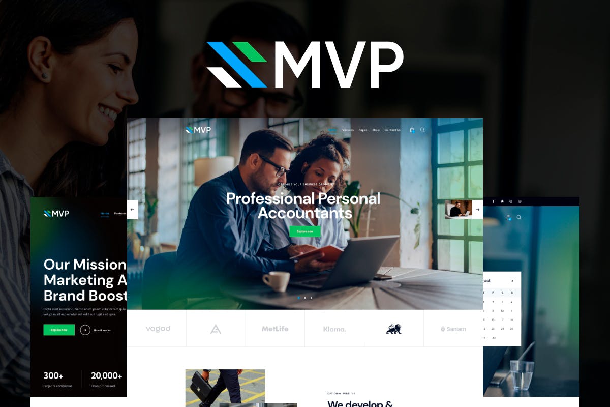 MVP 1.5.0 WordPress Theme