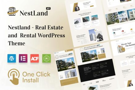 NestLand - Real Estate WordPress Theme 1.2