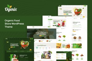 Ogenix – Organic Food Store WordPress Theme