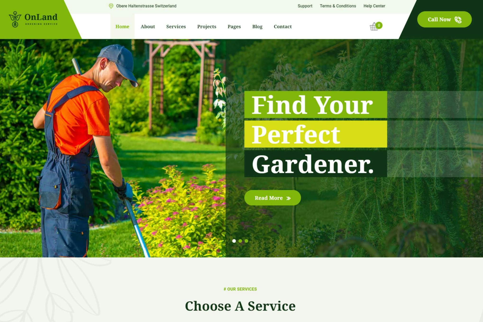 OnLand - Gardening 1.1.2 WordPress Theme