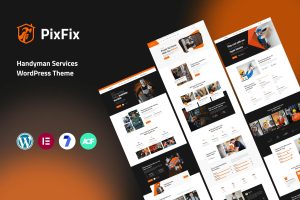 PixFix – Handyman Services WordPress Theme