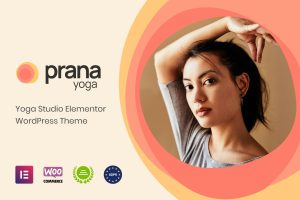 Prana Yoga – Fitness for Elementor WordPress Theme