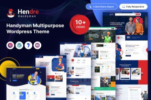 Hendre – Repaire, Plumbing & Handyman Services Theme