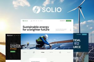 Solio WordPress Theme
