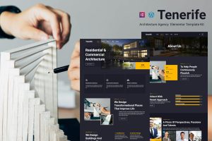 Tenerife – Architecture Agency Elementor Template Kit