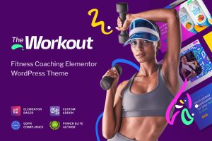 The Workout – Trainer Fitness WordPress Theme