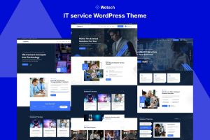 Wotech – IT Service WordPress Theme