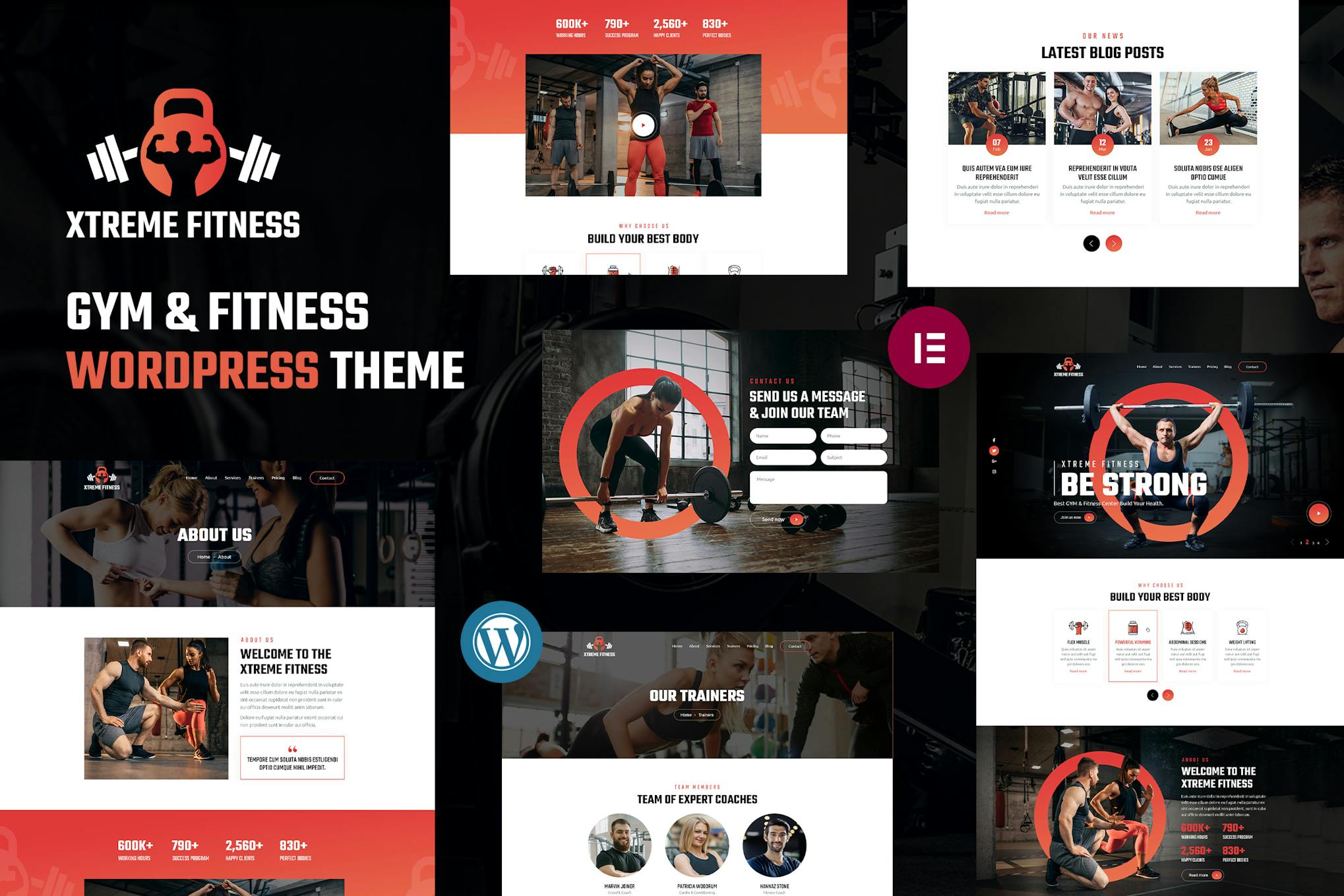 Xtreme Fitness- Gym & Fitness 1.0 WordPress Theme