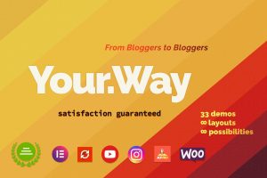 YourWay – Multi-Concept Blog WordPress Theme
