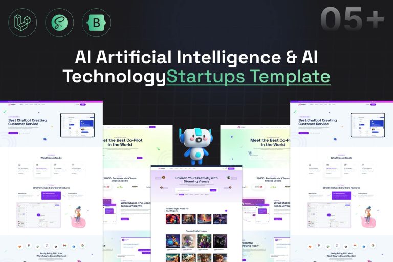 AI Doodle – Laravel 11 AI Technology Template