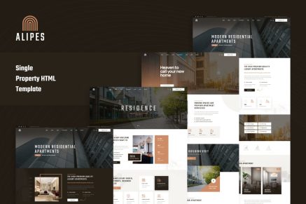 Alipes - Single Property HTML Template