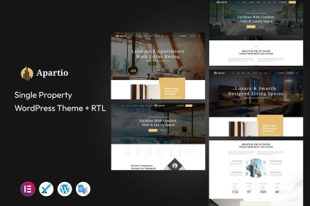 Apartio- Single Property 2.4 WordPress Theme