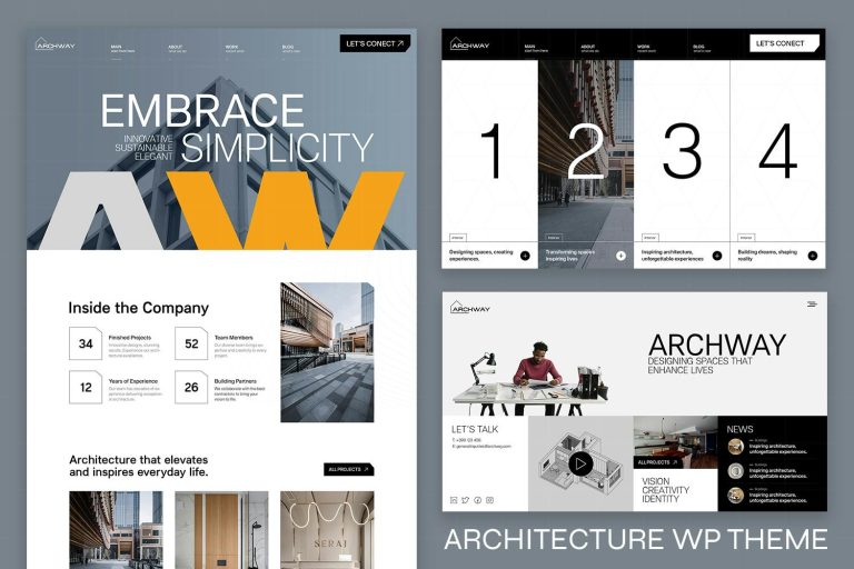 Arkina – Architecture WordPress Theme