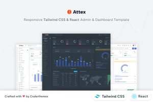 Attex – React Tailwind CSS Admin Dashboard
