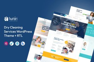 Aundri – Dry Cleaning Services WordPress Theme