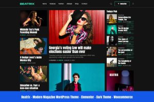 Beatrix – Modern Magazine WordPress Theme