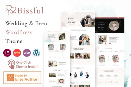 Bissful - Wedding & Event WordPress Theme 1.3