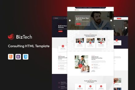 Biztech - Consulting HTML Template