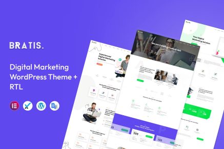 Bratis- Digital Marketing 3.0 WordPress Theme