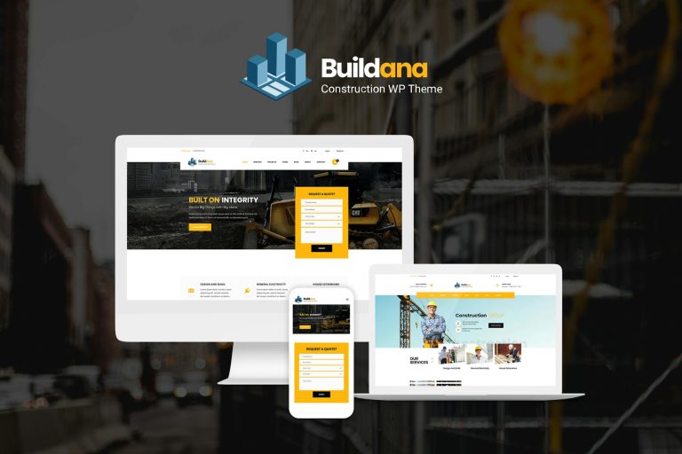 Buildana | Construction & Building WordPress Theme
