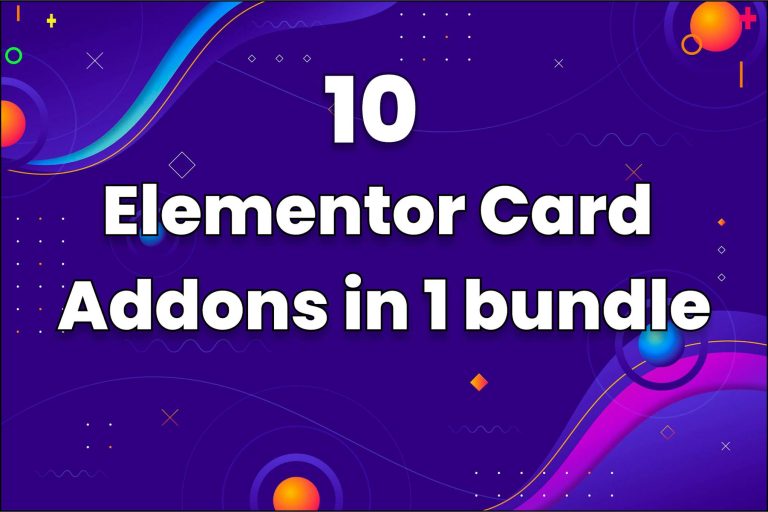 BWD Card Bundle For Elementor .0