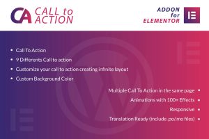 Call To Action for Elementor WordPress Plugin