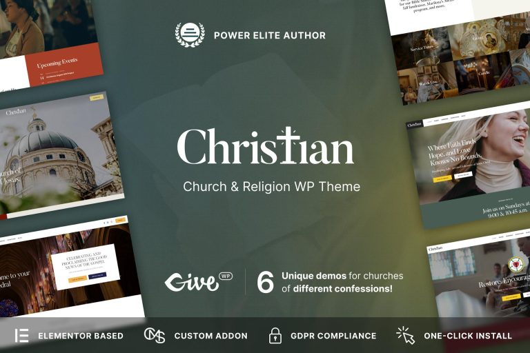 Christian – Church WordPress Theme