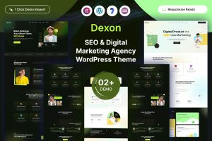 Dexon – SEO & Digital Marketing WordPress Theme