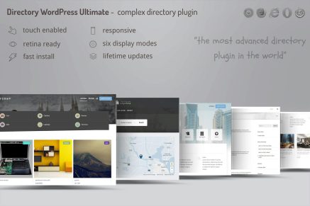 Directory ultimate PRO WordPress - Table, Grid 1.0
