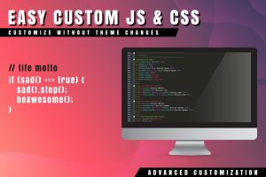 Easy Custom JS and CSS for WordPress