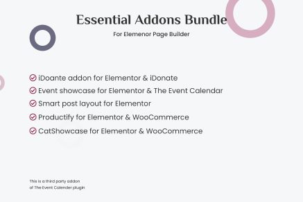 Essential Addons Bundle for Elementor Page Builder 1.0.0