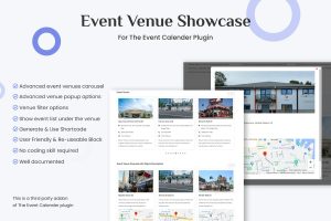 Event Venue Showcase for The Event Calendar