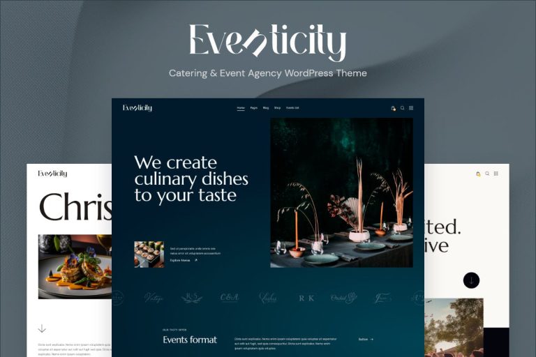 Eventicity WordPress Theme