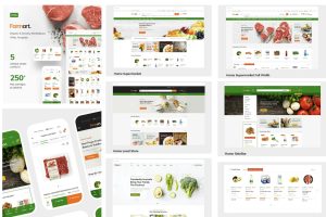 Farmart – Organic Marketplace eCommerce HTML Templ