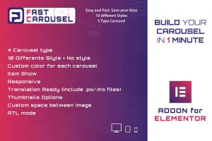 Fast Carousel for Elementor – WordPress Plugin