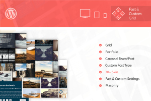 Fast & Custom Grid – Wordpress Plugin