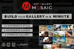 Fast Gallery Mosaic – Wordpress Plugin