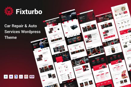 Fixturbo- Car Service & Repair 1.0.3 WordPress Theme