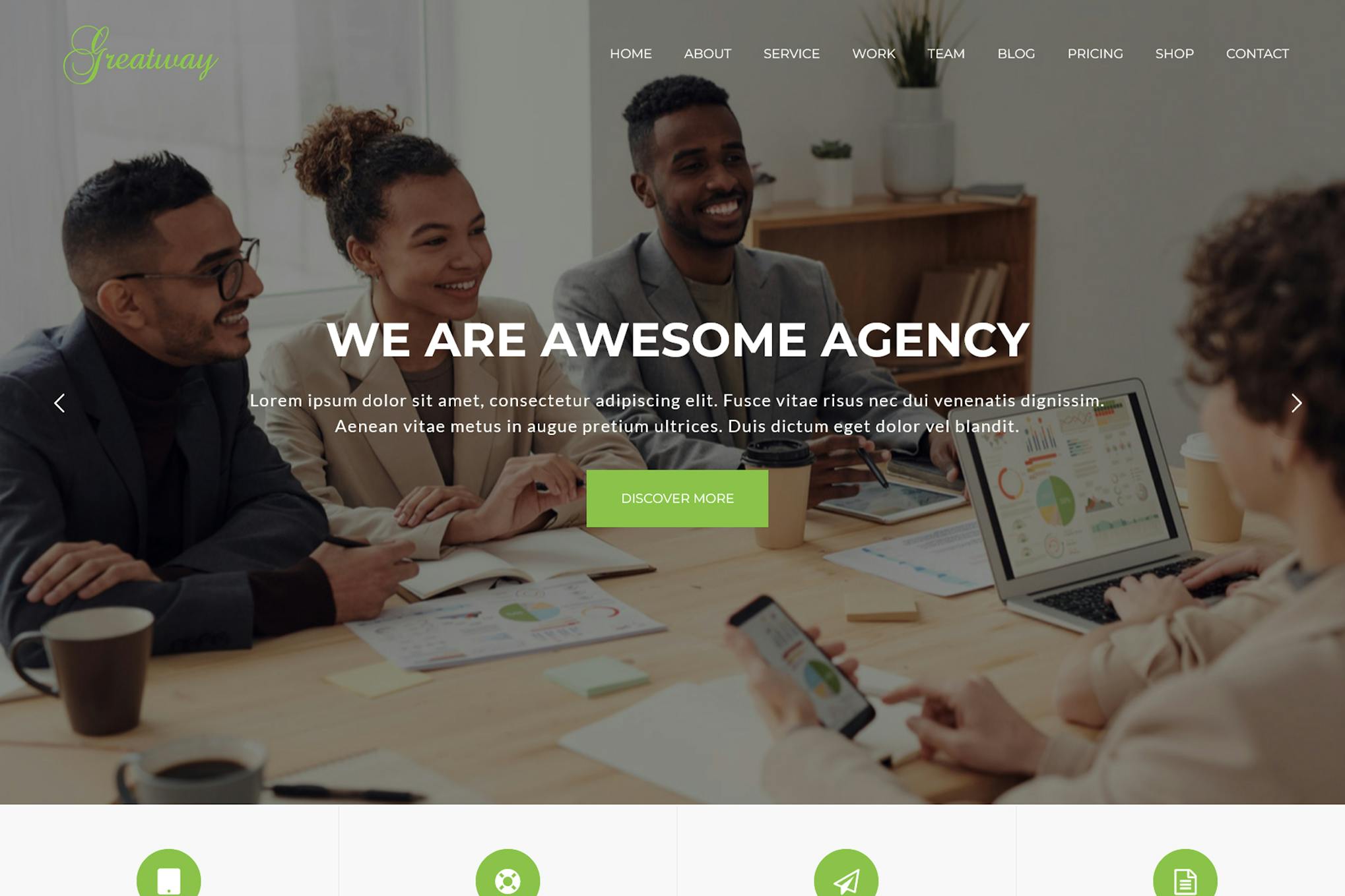 Greatway- Material Design 2.0 WordPress Theme